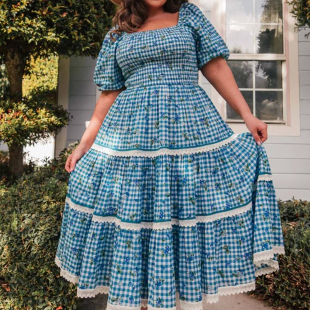 JessaKae Blueberry Muffin Dress 1X